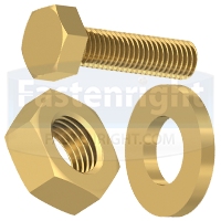 Brass Fasteners Fixings Made of Brass
